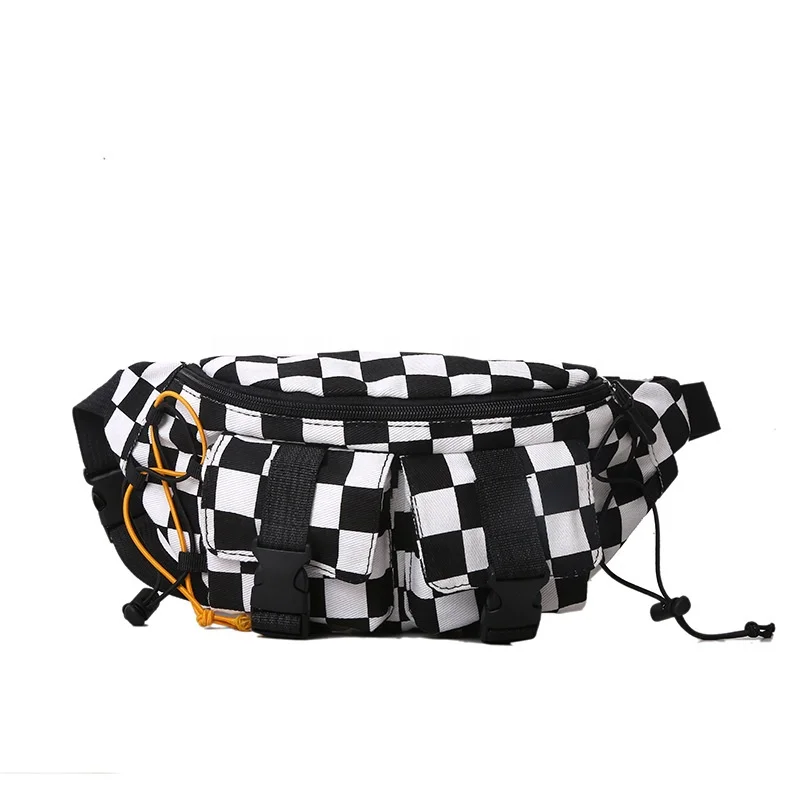 

New high quality Tooling diagonal bag many pockets messenger bag fashion waist bags