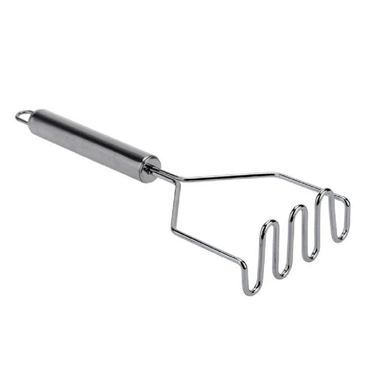 

Food Premium kitchen metal pressure potato ricer stainless steel potato masher