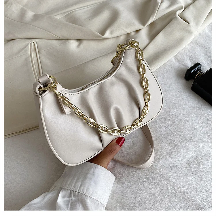 

2021 New Fashion Leisure Single Shoulder Messenger Bag Woman PU, 4 colors
