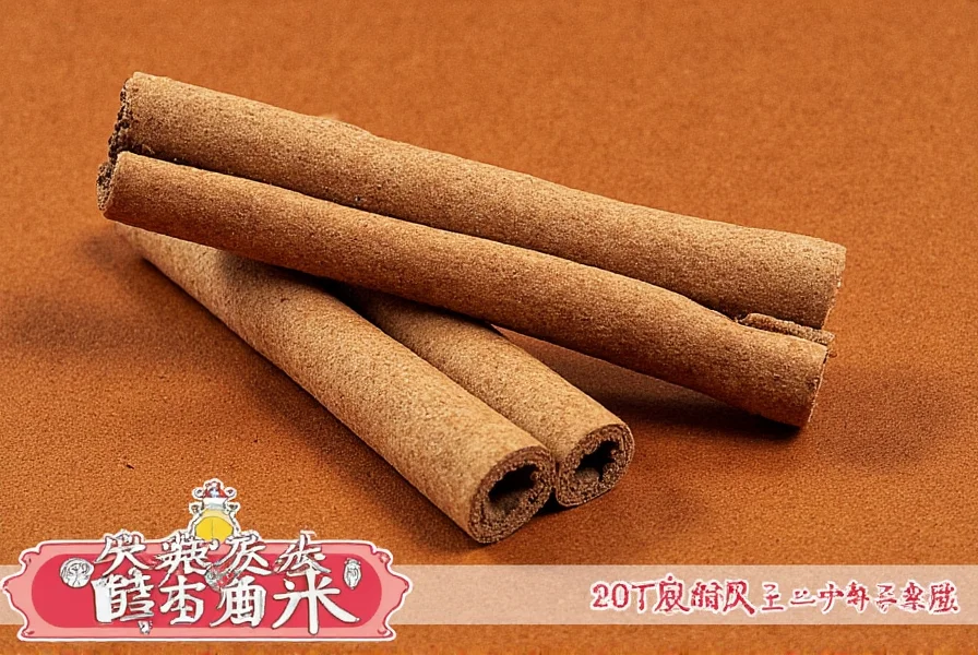 Various cinnamon spice brands displayed