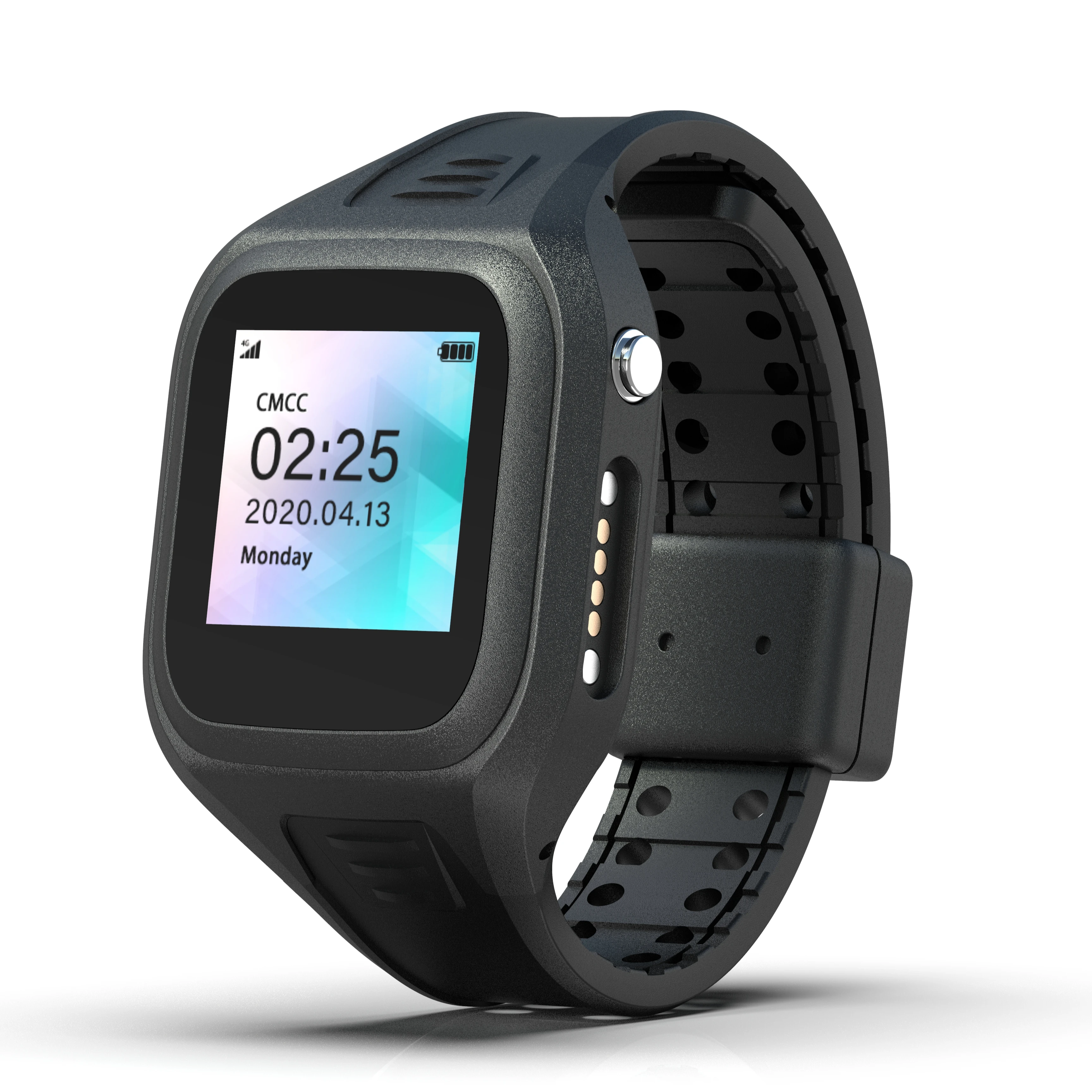 

tamper-proof GPS watch with monitor platform