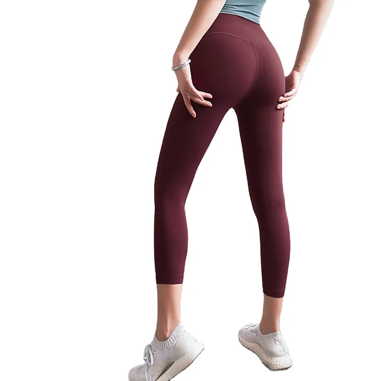 

2021 Modern Simple Design Sportswear Scrunch Workout High Waist Leggings For Women