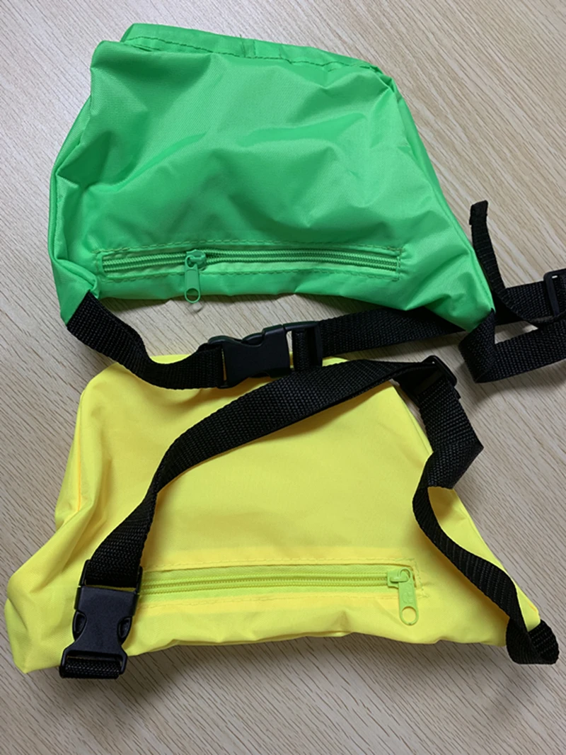Promo Print Logo Colorful Nylon Sport waist bag Neon fanny pack