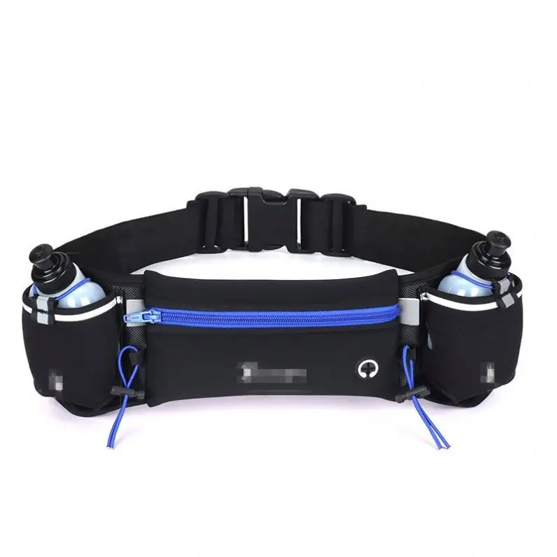 

Wholesale Gym workout mobile phone led reflective flip Durable Running Travel Belly waterproof waist pouch bag From China, Black, blue