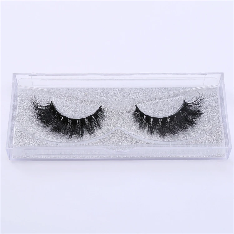 

Cruelty Free Handmade Dramatic Fluffy Wispy Mink Eyelash 3D Mink Lashes