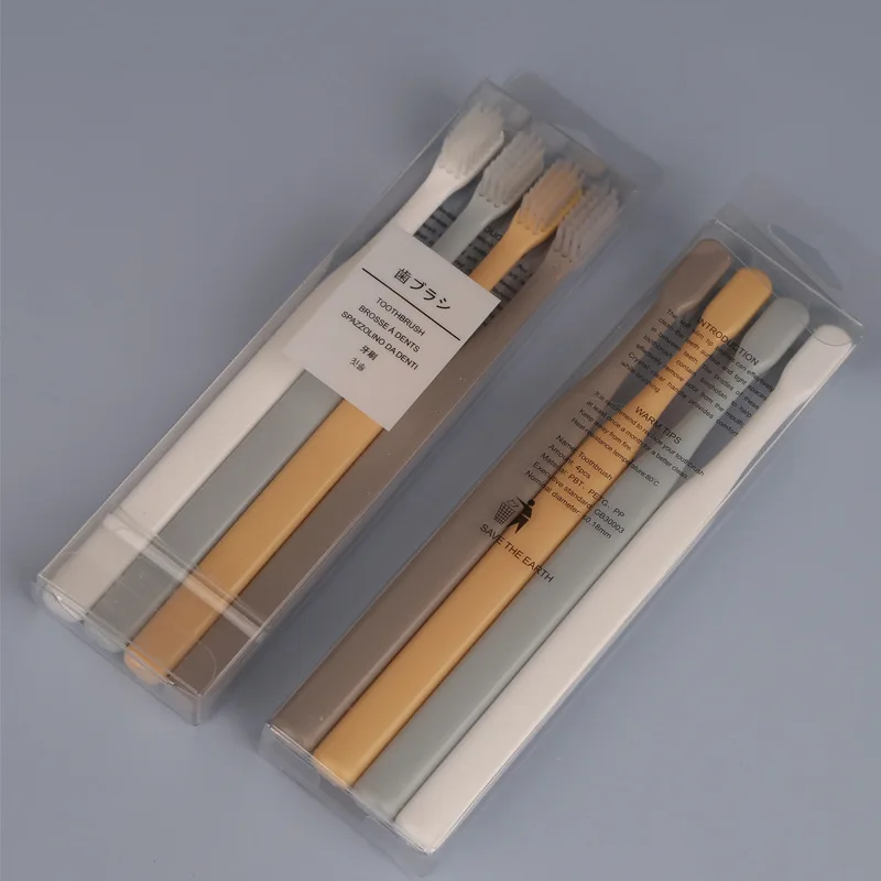 

japanese style low moq factory price eco friendly cheap soft bamboo toothbrushes, Picture