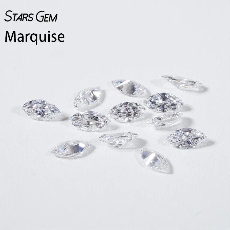 Wholesale Price Lab Grown HPHT Diamond DEF Marquise Cut Loose Lab Grown Diamonds