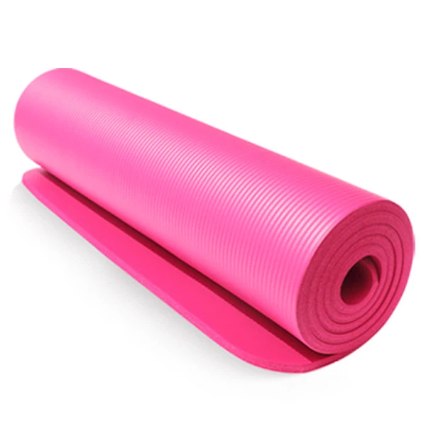 

2021 hot Custom logo 10mm Yoga Mats Anti-slip Blanket NBR Gymnastic Sport Health Lose Weight Fitness Exercise Better Workout, Customized color