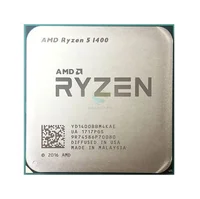 

For Ryzen 5 1400 R5 1400 3.2 GHz Quad-Core CPU Processor YD1400BBM4KAE Socket AM4 Used