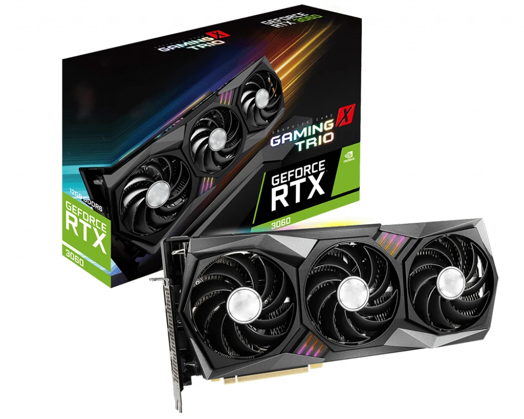 

Wholesale cheap graphics card GeForce RTX 3060 GAMING X TRIO 12G computer gaming gpu