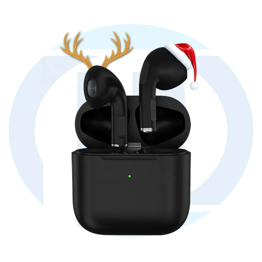 

Hot Sale Headsets Merry Christmas Mini True Wireless TWS Gen Pro5 Pro 5 Earbuds for Gifts, Black, white, matte black, matte white