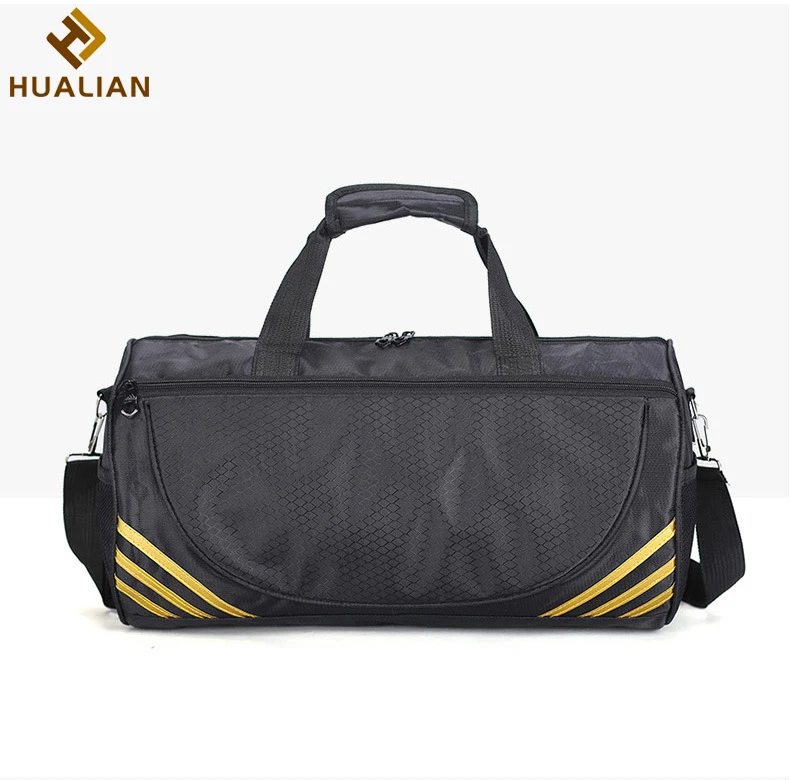 

HUALIAN Wholesale custom made sport mens Travel Duffel Bags with shoe compartment,Foldable Bag Travel,Customize Bags Travel Bags