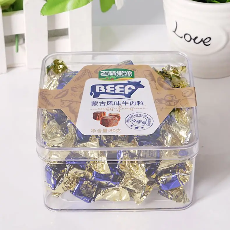 
Hot selling Delicious of 80g Wholesale Snack Food Jerky Snacks Beef Meat 