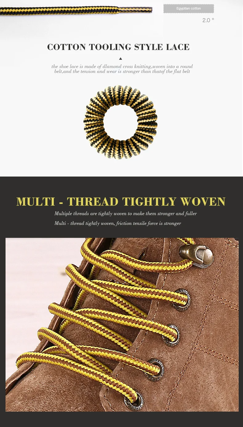 Rope Hiking Laces Bulk Shoelaces Striped Round Shoelace Martin Boot Shoelaces Buy Bulk