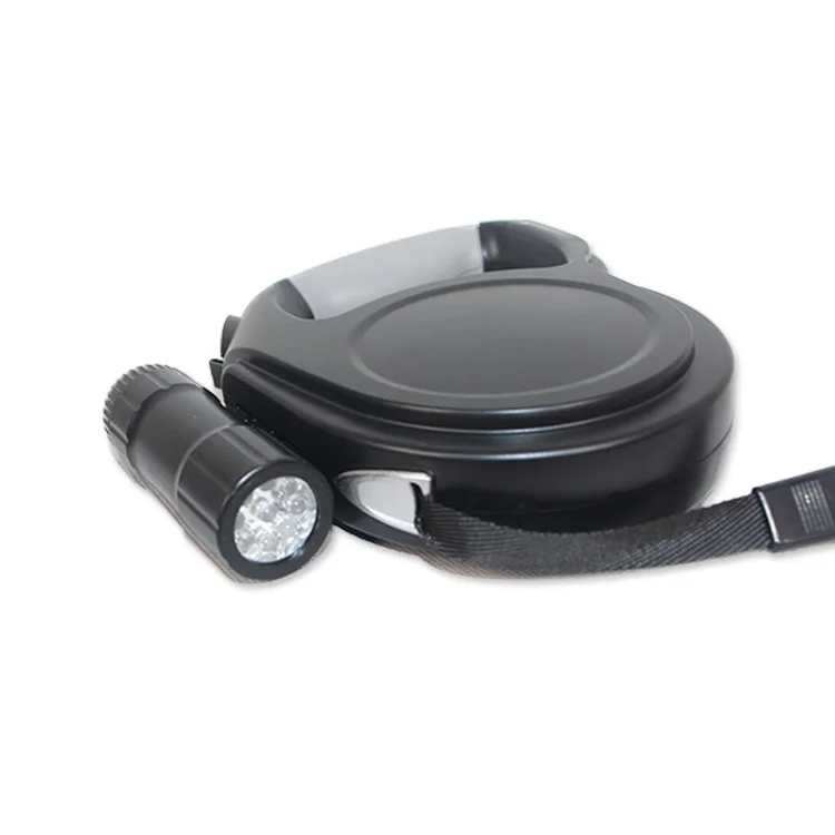 

Automatic Telescopic Pet Rope Dog Walking Lead Leash Pet Traction Rope, Black