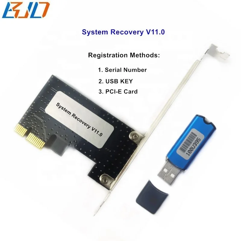 

Computer System Recovery Protection Software USB Key Mini PCI-E Card Serial Number for PC Corporate Office Computer Classroom