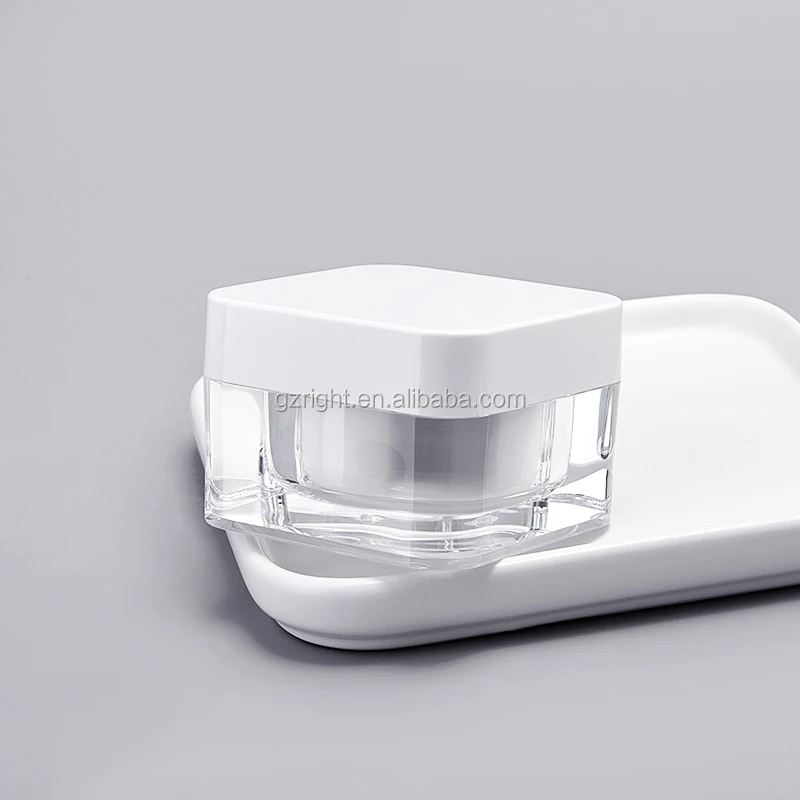 Wholesale 30g 50g Square Cream Bottle Facial Cream Bottle For Personal