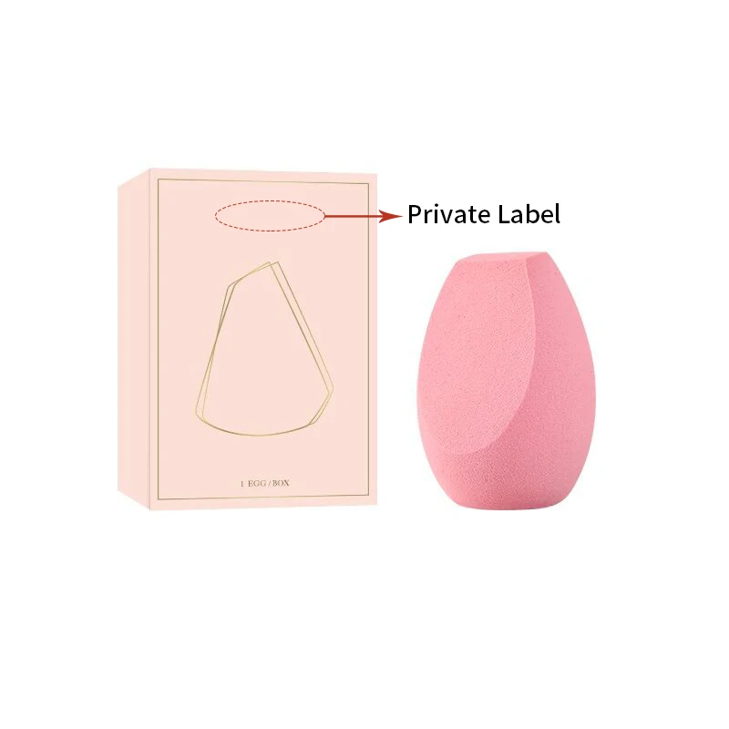 

XINYAN Private Label 100% latex free beauty facial makeup egg sponge Waterdrop Shape Cosmetic Blender Puff, 13colors