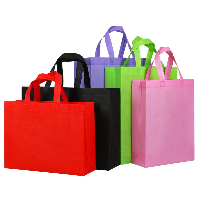 

Factory Wholesale Manufacturers Non Woven Bag Promotional Shopping Bag Reusable With Handle Supermaket Cotton Package Bag