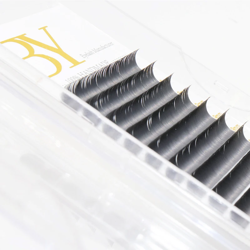 

BY 0.10-0.25MM Classic Lash Extension J B C CC D DD U L M LC Professional Eyelash Extensions Private Label Volume Lash Extension