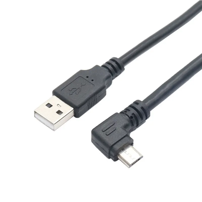 

Up Down Left Right Angled 90 Degree USB Micro USB Male to USB male Data Charge connector Cable 25cm 50cm for Tablet 1.5m