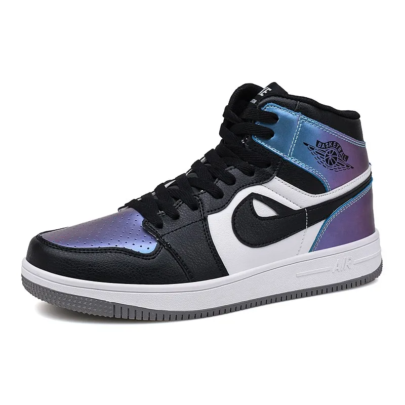 

New aj8 new color chameleon five pornographic high top board shoes 35-45 in autumn and winter 2020