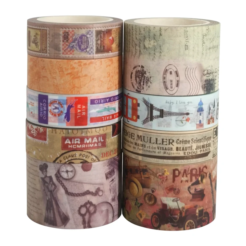 

Free samples stationery vintage supplier washi tape own design personalizado