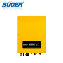Suoer 48V 220V DC to AC 5KVA Pure Sine Wave Mppt Invertor Low Frequency Hybrid Solar Inverter