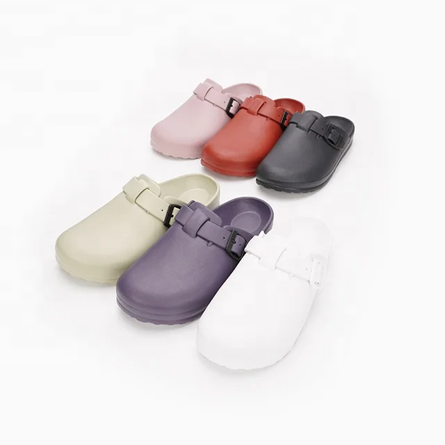 

Ultra lightweight indoor and outdoor orthepedic slippers eva garden nursing women's clogs