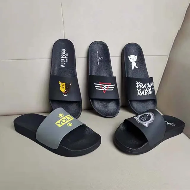 

Youth Slides of New Generation Stylish Quick Drying Resin Kids Slides Shoes Lightweight PU slipper, Customized color