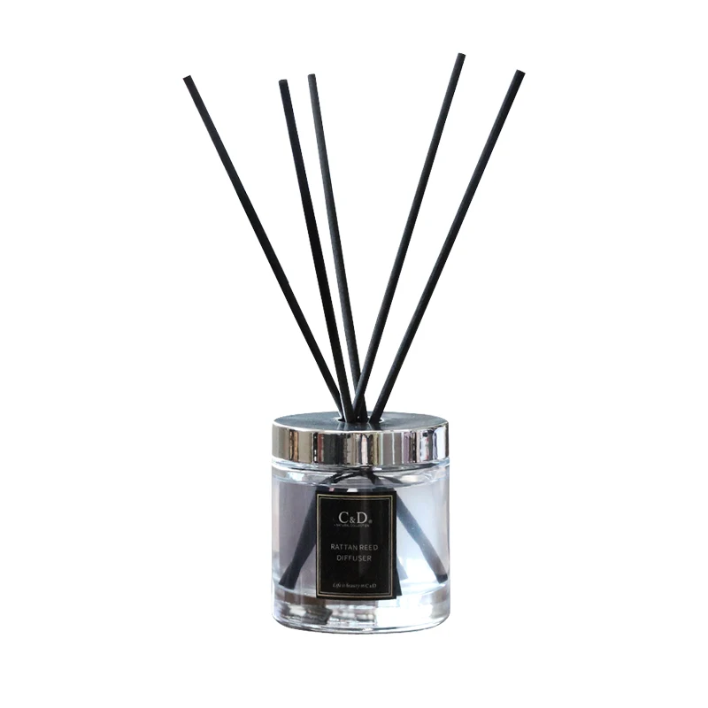 

200ml Wholesale decorative empty glass perfume aroma fragrance reed diffuser bottles oil