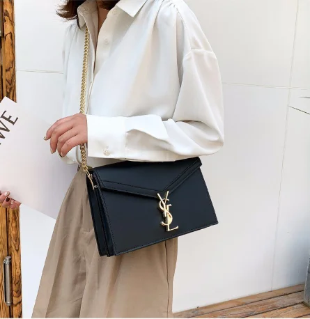 

2021 Fashion Ladies Shoulder Chains Bag Crossbody Bags Luxury Women Handbags, Red/yellow/pink/black/khaki