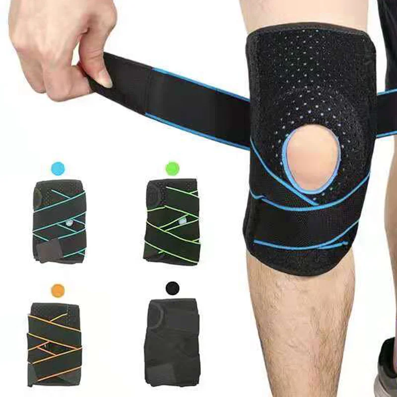 

Knee Brace Compression Sleeve Prevent Knee Injury Knee Protector For Climbing Running Outdoor Sports, Customized color