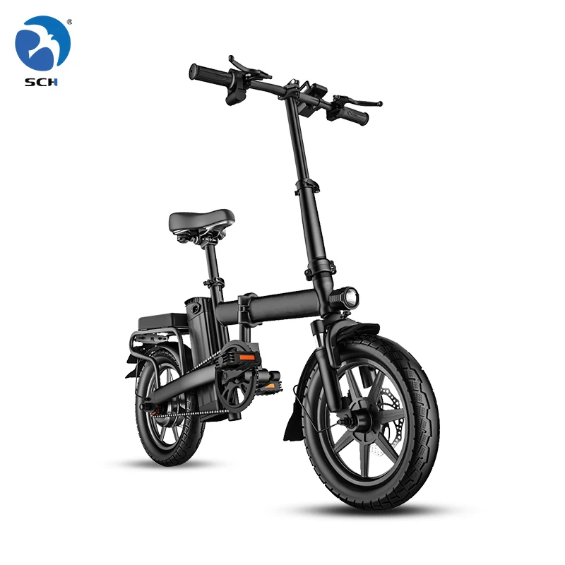 

2020 New portable with 48V 8Ah battery 14 inch folding electric bike bicycle electric assist