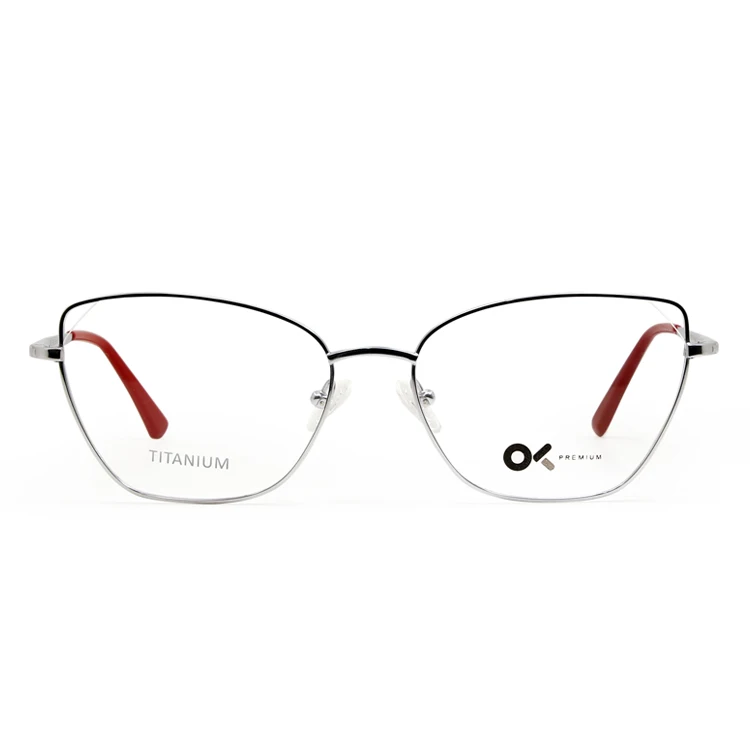 

99308 C2 Cat Eye Titanium Optical Eyewear For Women, 4 colors
