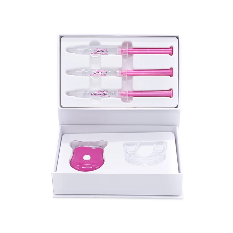 

HUAER Hot First Product Personal Care 16 Led Mini Light Teeth Whitening Gel Kit