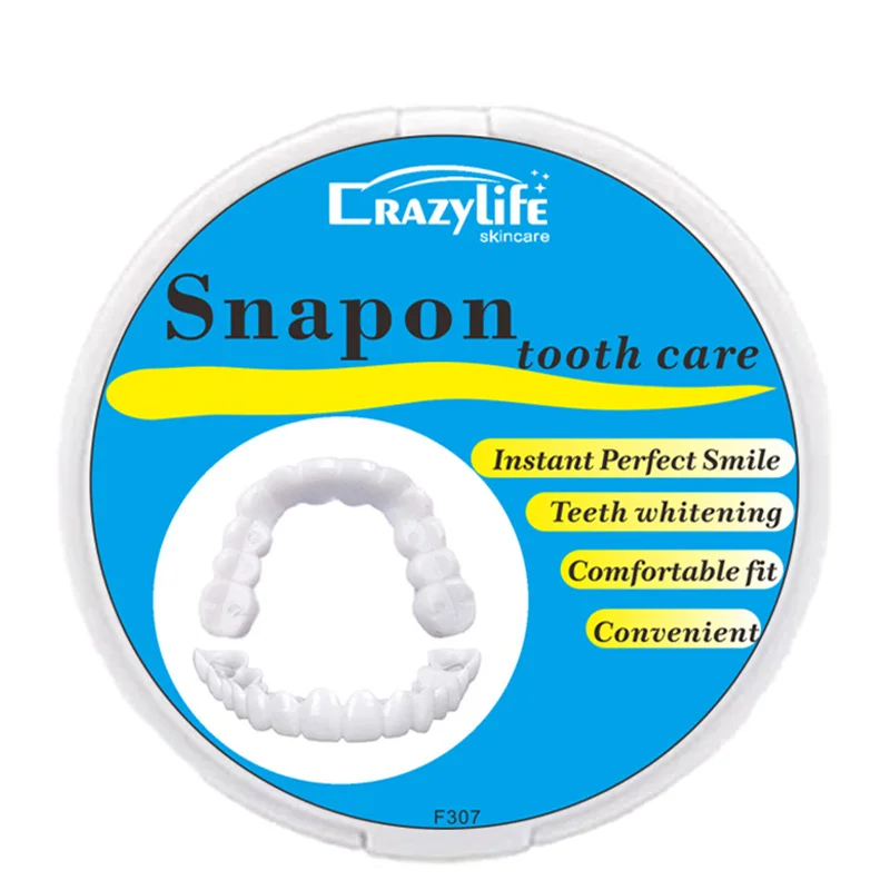 

Silicone Upper/Lower False Teeth Veneers Whitening Fake Tooth Cover Comfort Flex Denture Braces Whitening Denture Teeth Dropship