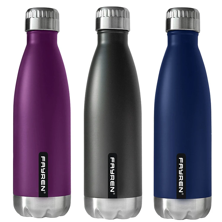 

fayren Hot Selling Custom Private Label Double Wall Thermal Water Bottle Stainless Steel Vacuum Flask, Customized