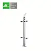 mirror stainless steel sheet glass railing post