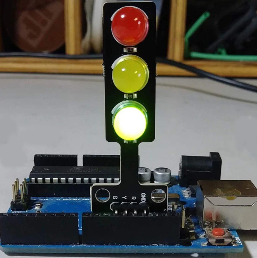 2021 Diy Light Toys Traffic Light Sensor Mini 5v Traffic Led Display ...