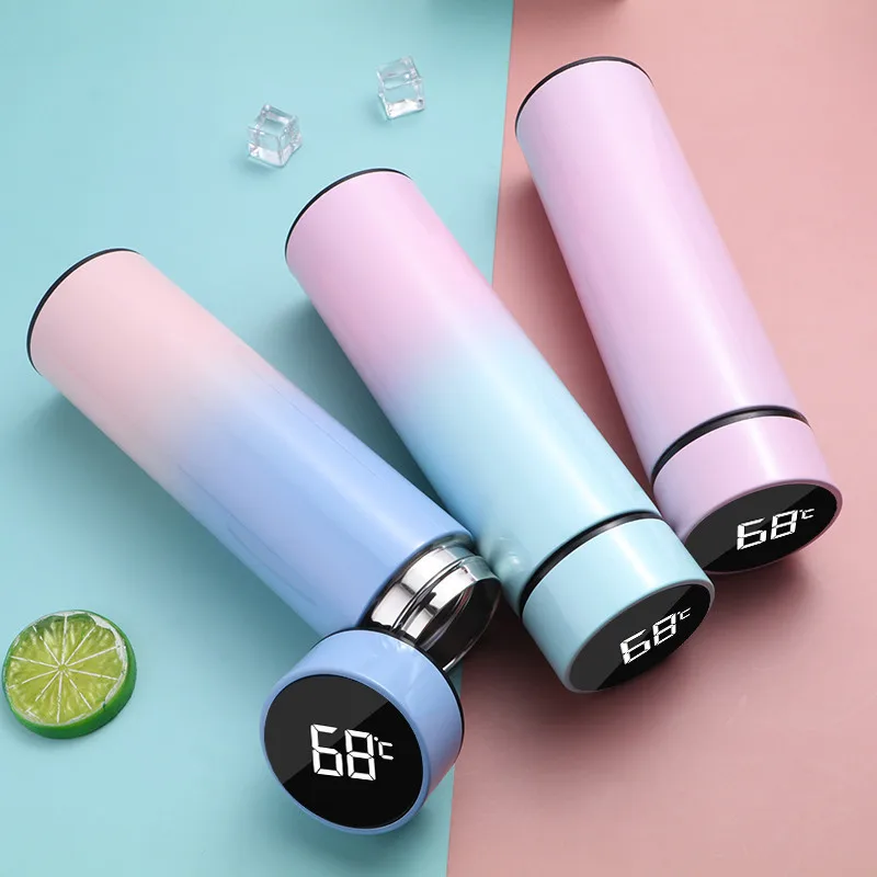 

Mikenda New products Water Bottle With Temperature Display Smart Bottle Remind Drinking Water