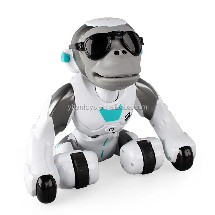 K12 Intelligence Orangutan Toy Dancing Singing Push Up And Turn A Somesault Infrared Control Orangutan Robot For Children