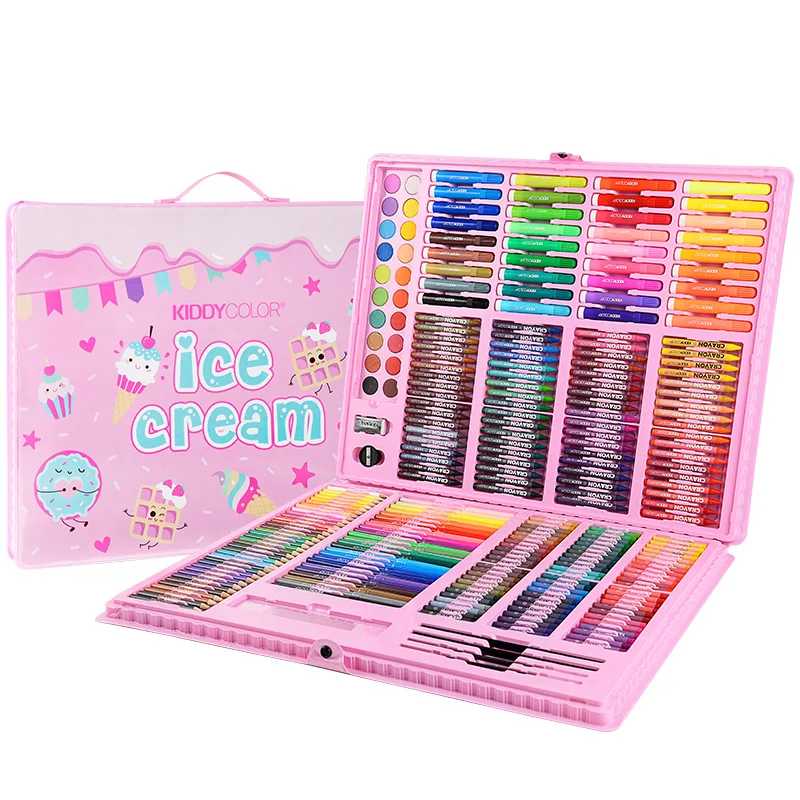

Hot sales school stationery supplies 268-Piece Deluxe Artist Painting art set