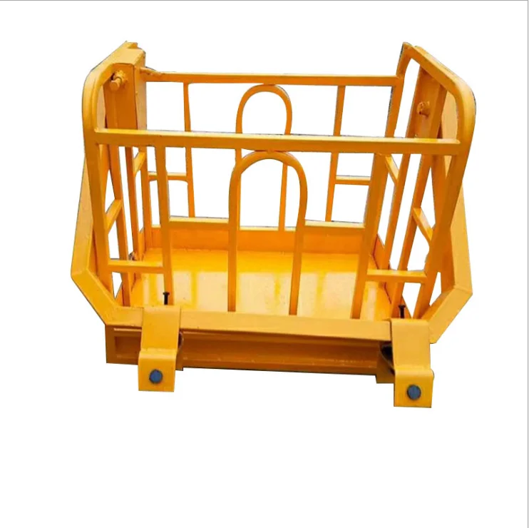 

Crane gondola lifting boom mobile aerial work belt crane truck lift basket