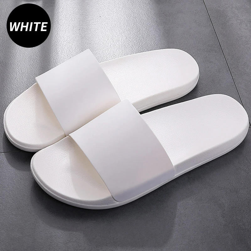 Low Moq Wholesale Unisex Black White Mens Slippers Women Slides - Buy Women Slides,Designer 