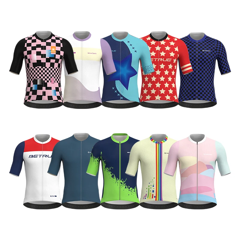 Hot Selling Outdoor Compression Wear Cycling Wear Jersey Bike Clothing Sportswear Custom Cycling Uniform for Men