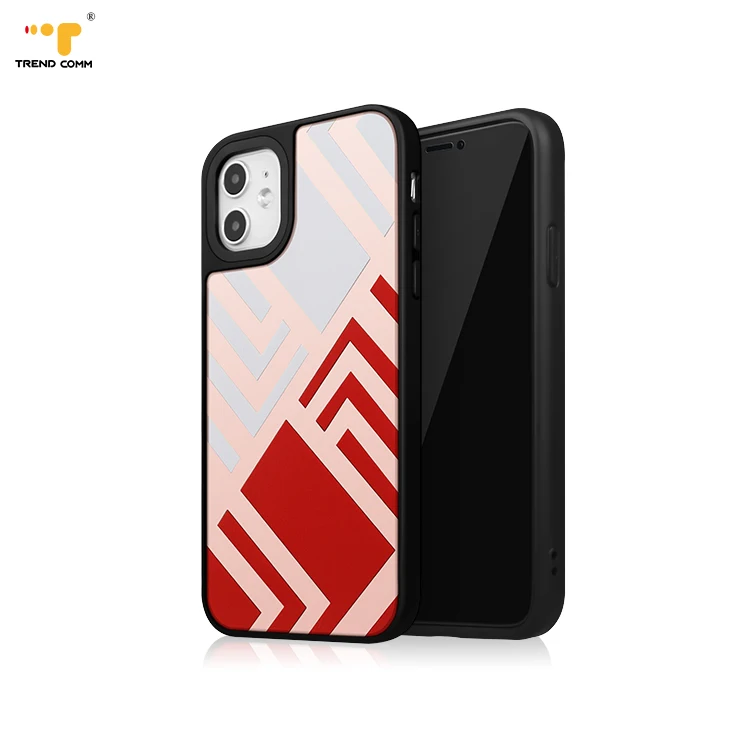 

Back Side Mirror Cover Custom UV Print Pattern Hot Selling Products For iPhone 11/12 Pro Max