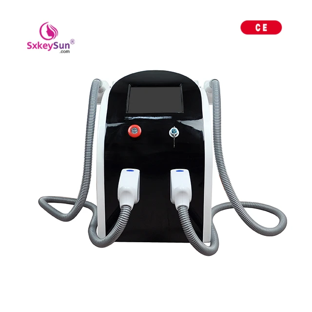 

2in1 IPL hair removal +E-light+Nd-YAG laser tattoo removal portable ipl rf shr power OEM & ODM service diode laser hair removal