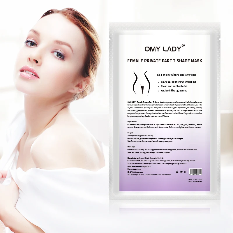 

Wholesale Moisturizing Nourishing Yoni brightening T Zone Vagina Mask for Private Area