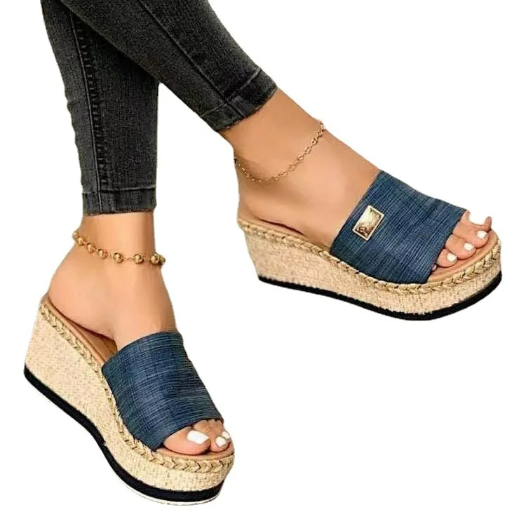 

Summer ladies open-toed arket sandals platform shoes sandles for ladies, 5 colors